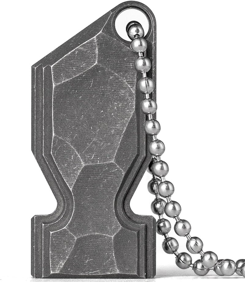 TISUR Titanium Emergency Whistle,EDC Safety Whistles Necklace Loud up to 120db,Survival Whistles for Survival,Hiking,Camping,Pets Training - Image 1